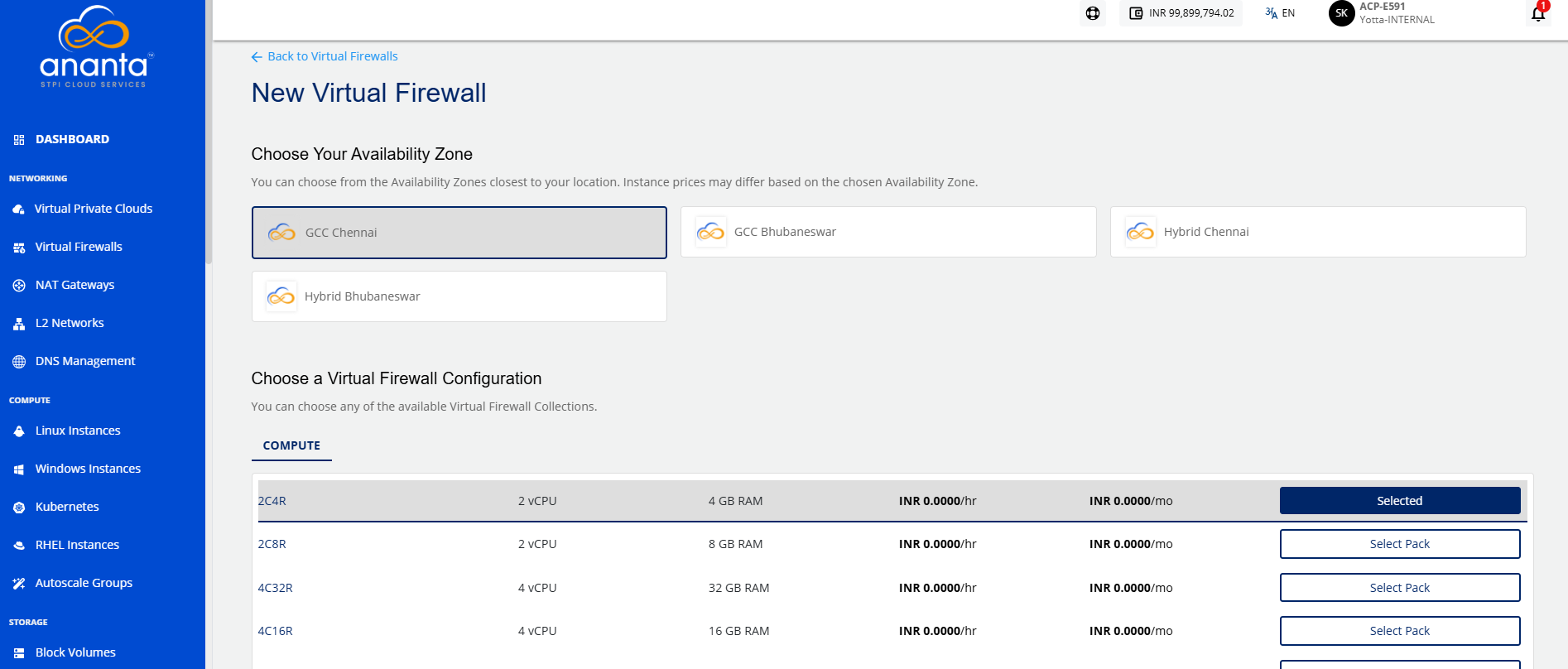 Creating a Virtual Firewall