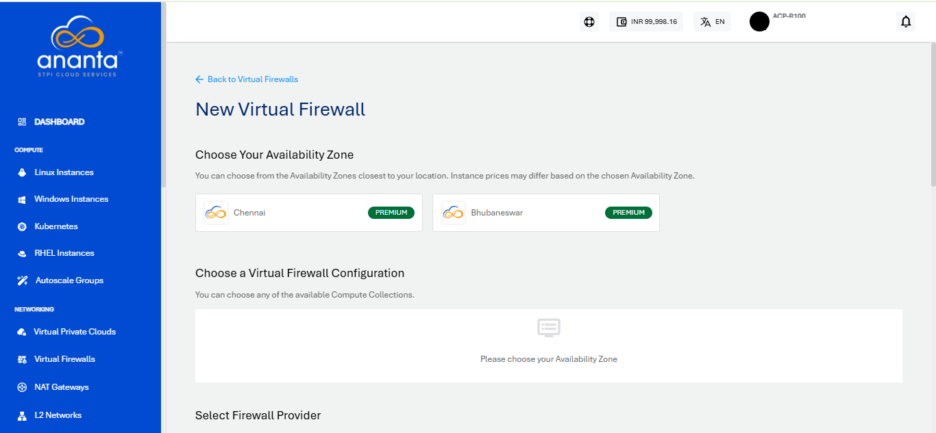 Creating a Virtual Firewall