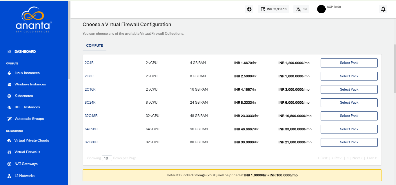 Creating a Virtual Firewall