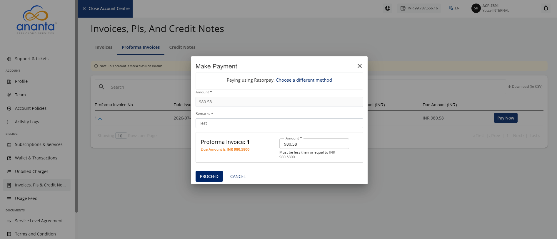 Make Payment