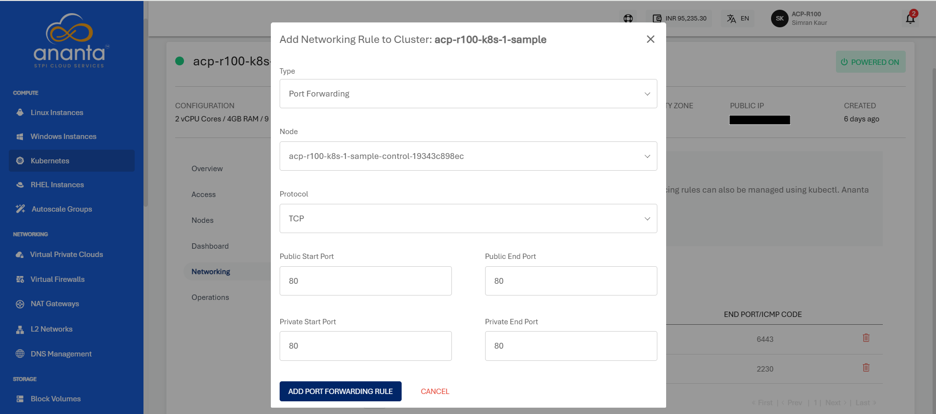 Port Forwarding