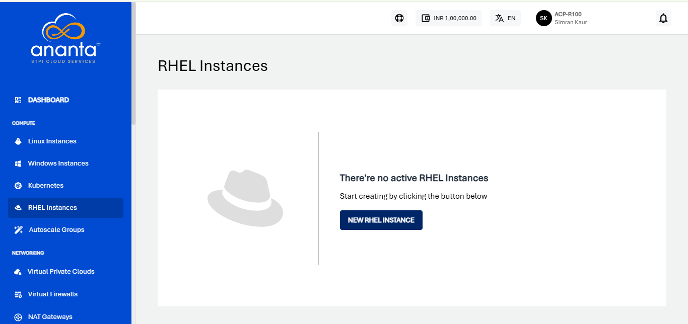 RHEL Instances