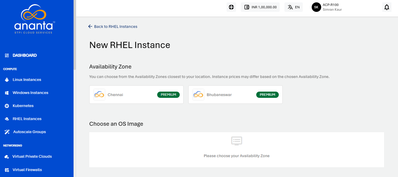 RHEL Instances