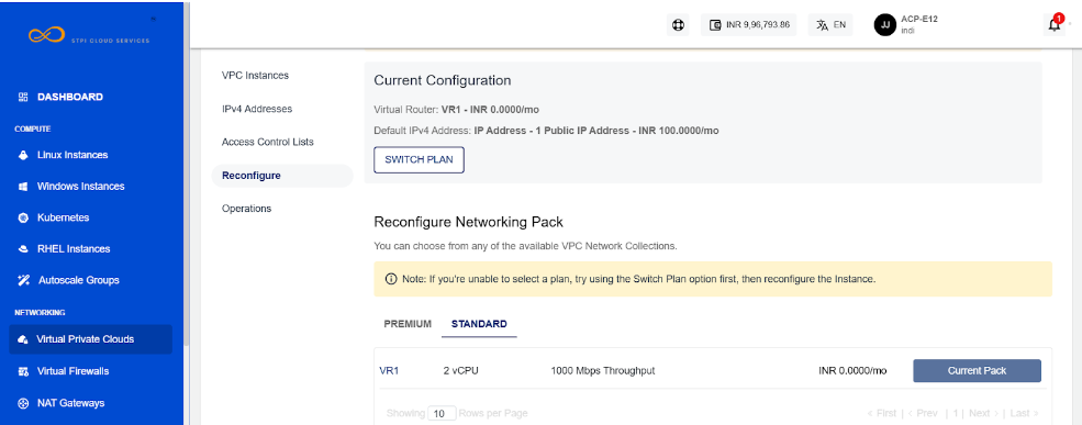 VPC Management and Basic Operations