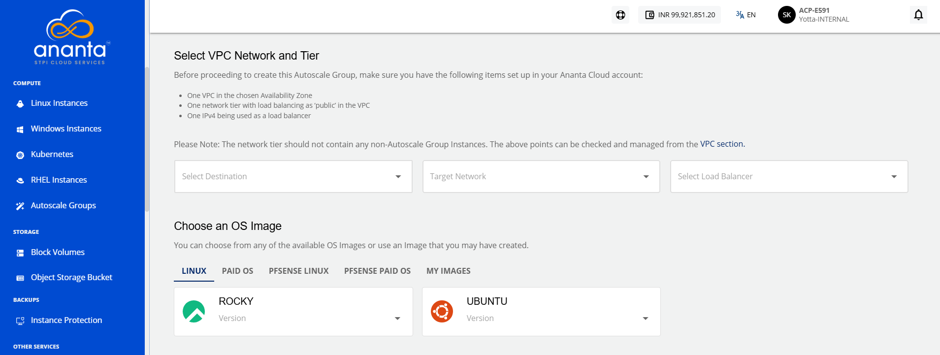 VPC Network and Tier