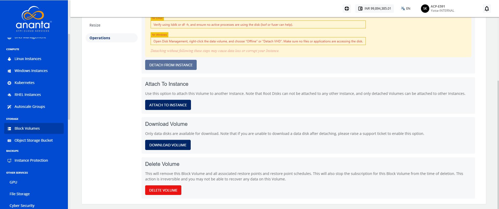  Working with Instances 